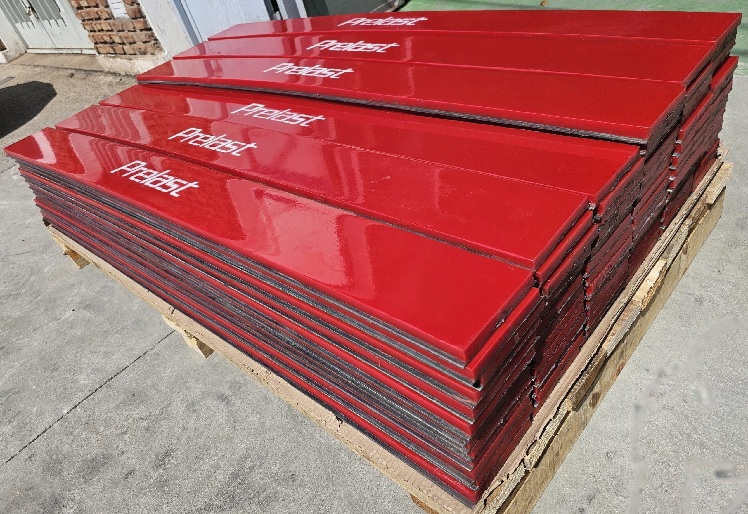 Chapas revestidas en Poliuretano