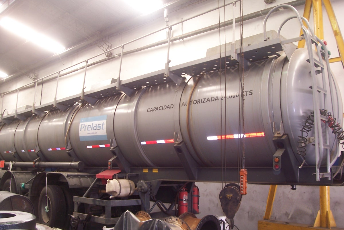 Tanque Cisterna Revestido Internamente