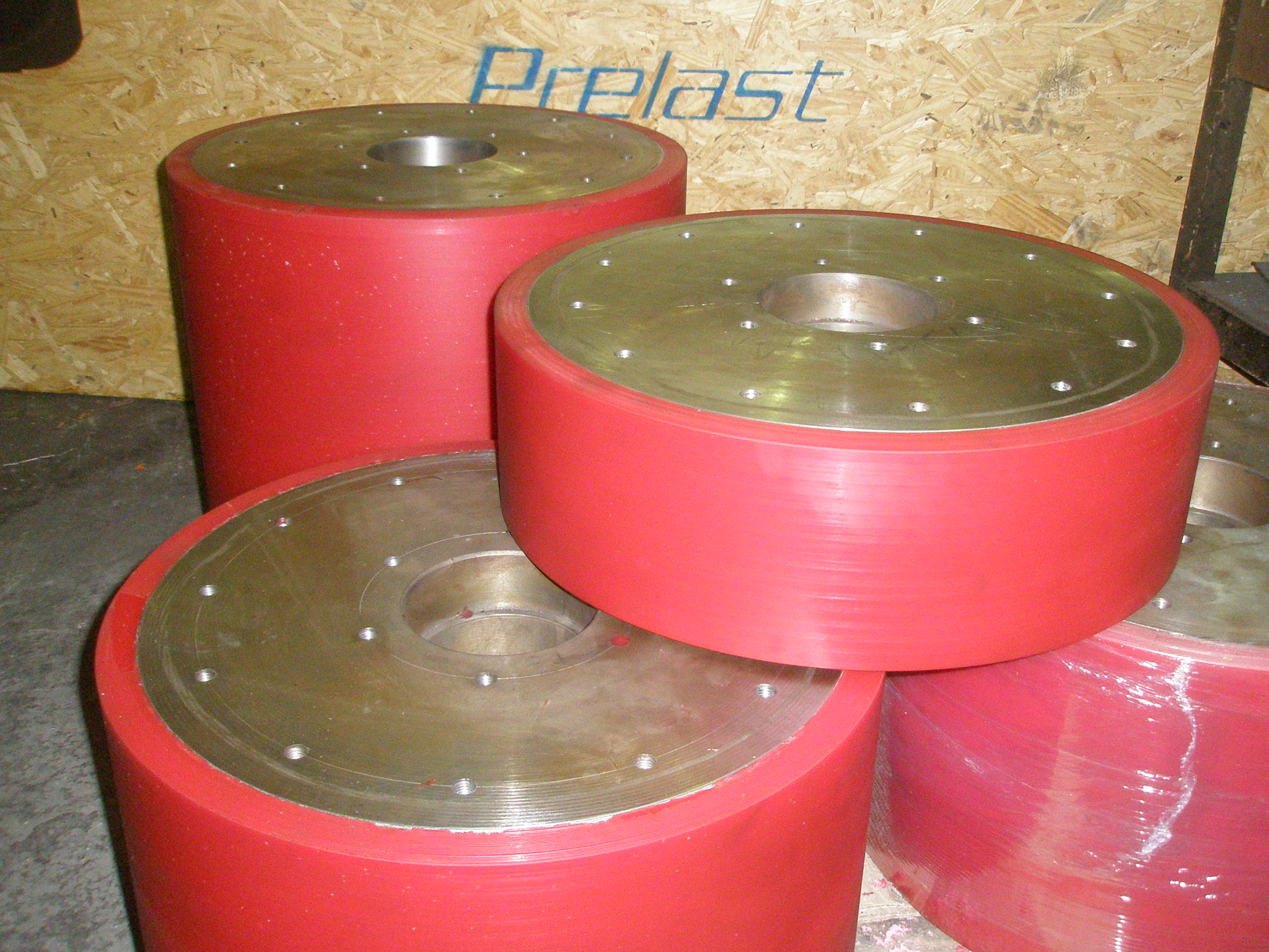 Ruedas con Poliuretano